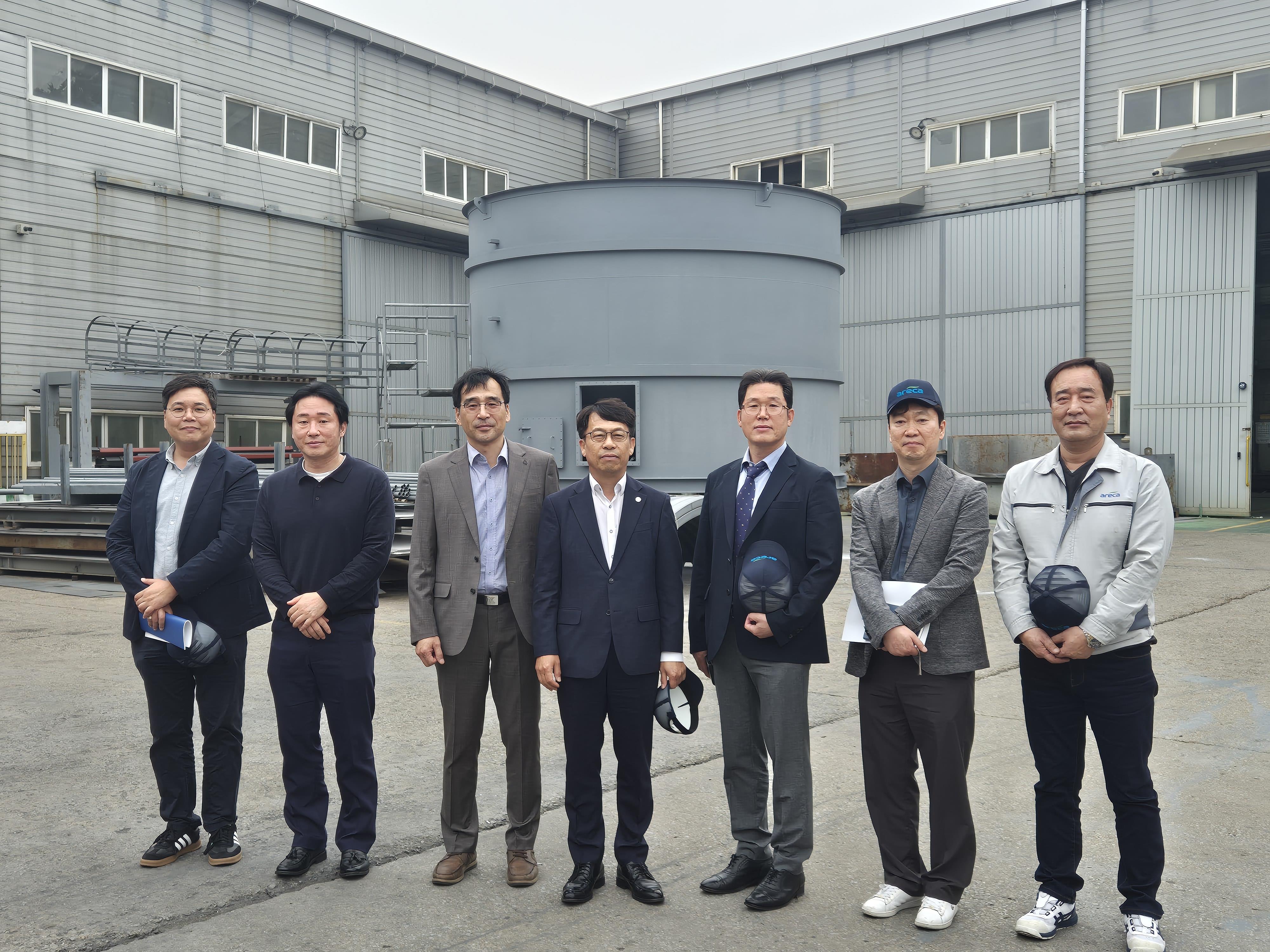 한국공학대 황수성 총장, (주)대양E&I 현장 방문 대표이미지